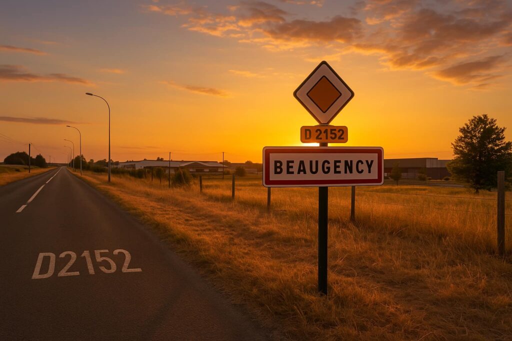 estimation immobilière Beaugency, panneau d'entré