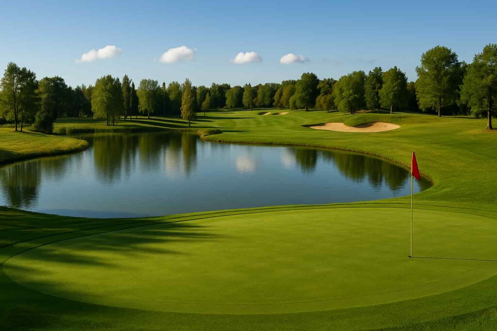 Golf d’Orléans-Limère à Ardon, parcours 18 trous avec plans d’eau