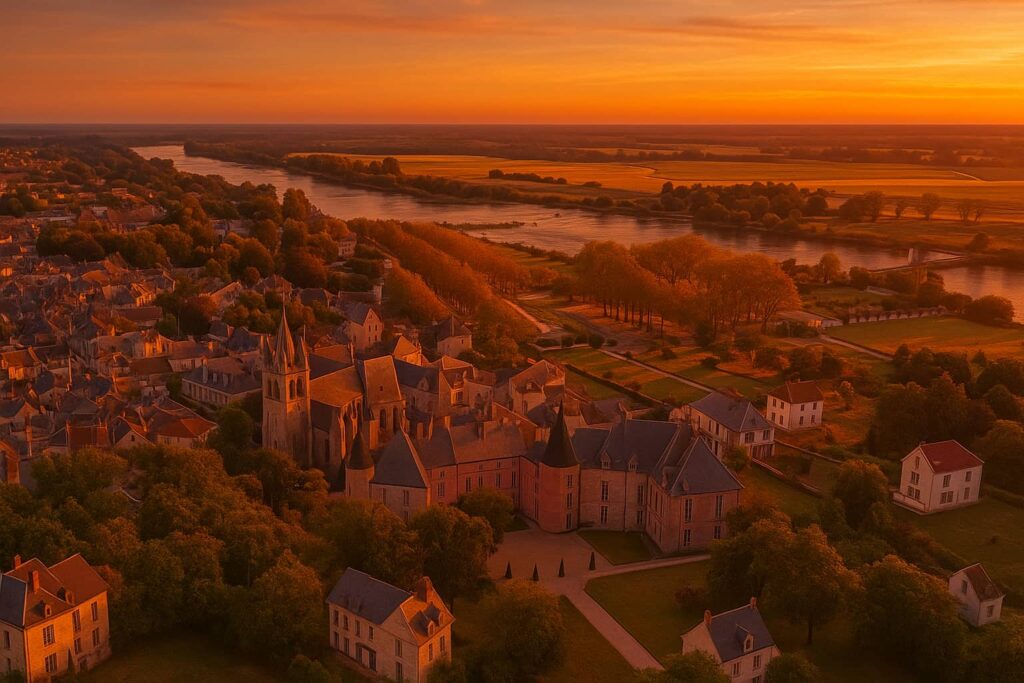 Estimation Immobilière à Meung-sur-loire, Vue exceptionnelle de la ville